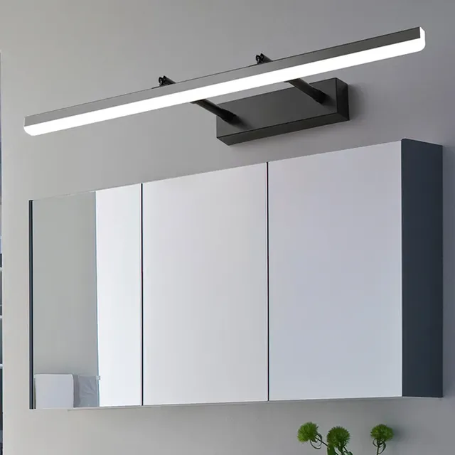 LED Simple moderne étanche Anti-buée rétractable miroir… – vue 3