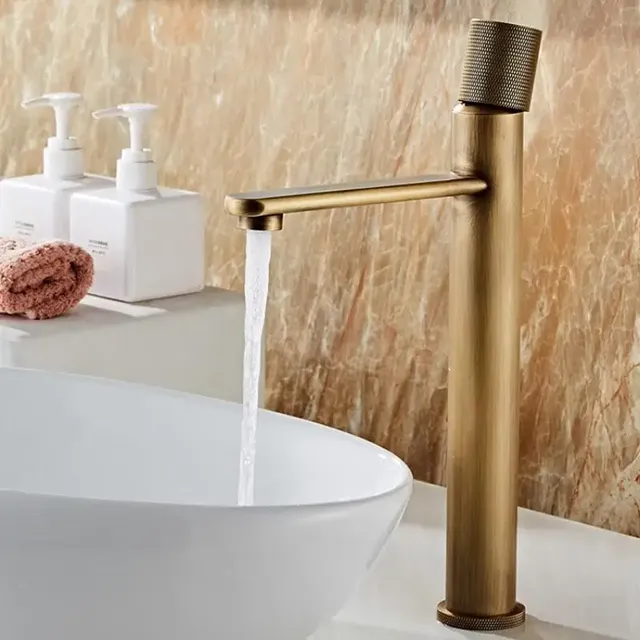 Robinets de lavabo en Bronze Antique – vue 4