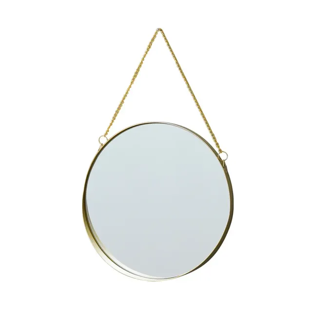 Miroir décoratif nordique en fer forgé – vue 2