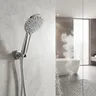Pommeau de douche universel à grand panneau – vue 1