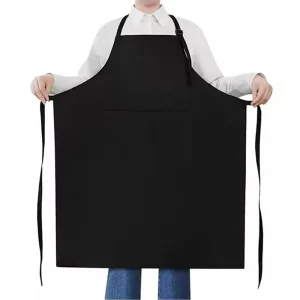 Tablier de cuisine tablier de Chef à col licou avec poches tabliers de restauration sans manches hommes femme tablier de serveur Tablier de cuisine tablier de Chef à col licou avec poches tabliers de restauration sans manches hommes femme tablier de serveur