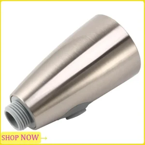 Pièces de rechange spéciales pour robinet d’évier de cuisine, tête de pulvérisation extractible, uniquement pour connecteur G1/2, finition Nickel brossé Pièces de rechange spéciales pour robinet d’évier de cuisine, tête de pulvérisation extractible, uniquement pour connecteur G1/2, finition Nickel brossé