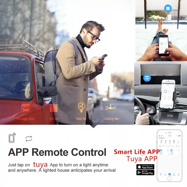 Module intelligent de commutateur sans fil Wifi – vue 2