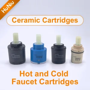 HuNiu cartouche en céramique 25mm/30mm/35mm cartouche de robinet robinet mélange haute bobine Valve mélangeur cuisine bain douche robinet accessoires