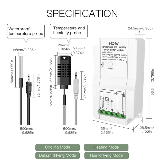 Module de commutation intelligent de température et… – vue 6