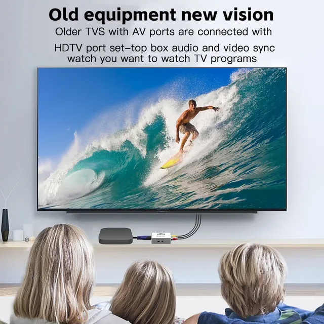 AV À HD MI Adaptateur HDTV 1080P Vidéo Composite… – vue 5