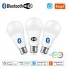 Tuya E27 lampe à LED App contrôle Bluetooth/WiFi ampoule… – vue 1