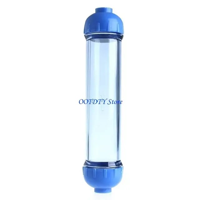 Cartouche filtre douche transparente plastique embouts… – vue 4