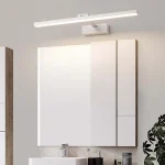 LED moderne acrylique applique blanc noir miroir avant lampe salle de bain lampe chambre salle de bain en aluminium salle de bain miroir lampe éclairage