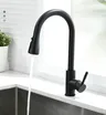 Mitigeur Monocommande Bec Haut Courbe Acier Inox Brossé… – vue 5