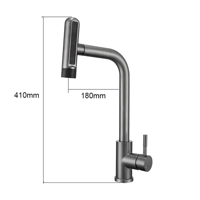 Robinets de cuisine gris – vue 7