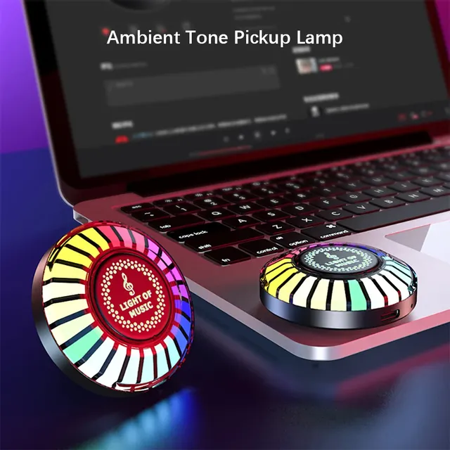 Lumière LED d'ambiance de ramassage magnétique rvb – vue 3