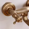 Robinet mural mélangeur laiton brossé bronze antique… – vue 4