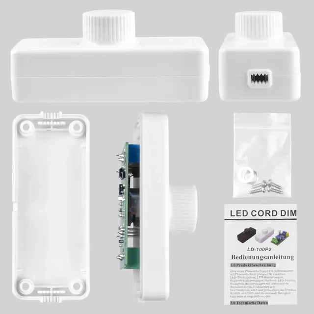 Variateur de Lampe LED avec Bouton de Commande Intégré – vue 6