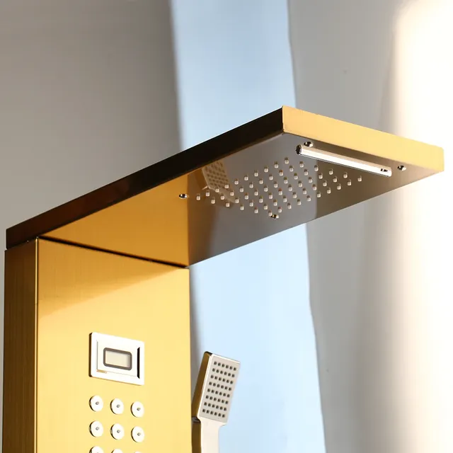 Panneau douche multifonctionnel pluie cascade… – vue 2