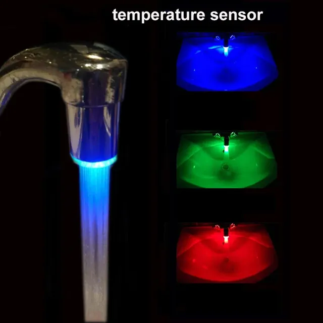 Robinet lumineux LED sensible à la température – vue 4