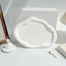 Plateau nuage irrégulier céramique blanc mat glaçure… – vue 2
