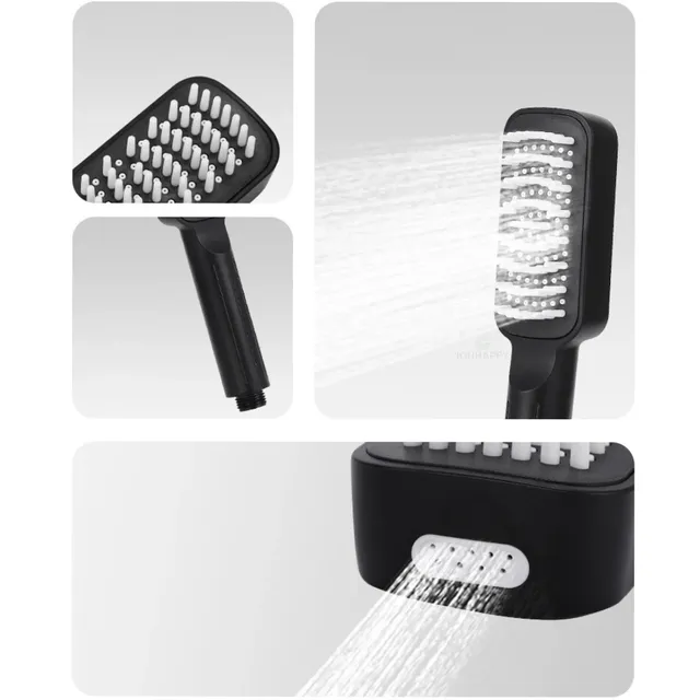 Pommeau de douche haute pression avec brosse de Massage… – vue 2
