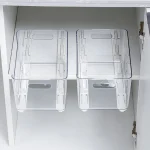Glissières Blanches pour Placard de Cuisine et Chambre à Coucher, R64.Bin, 2 Pièces/Ensemble