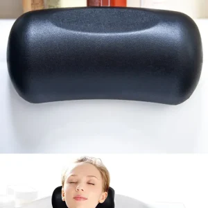 Oreiller de baignoire de luxe – Support doux pour le cou et le dos – Ventouses antidérapantes – Séchage rapide – Accessoires de bain spa Oreiller de baignoire de luxe – Support doux pour le cou et le dos – Ventouses antidérapantes – Séchage rapide – Accessoires de bain spa