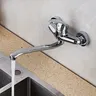 Robinet de lavabo mural à Double trous – vue 6