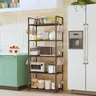 Étagère de cuisine multicouche du sol au sol – vue 1