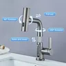 Robinet mitigeur monocommande lavabo monotrou inox… – vue 6