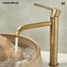 Robinets de lavabo Robinet de salle de bains en bronze… – vue 4
