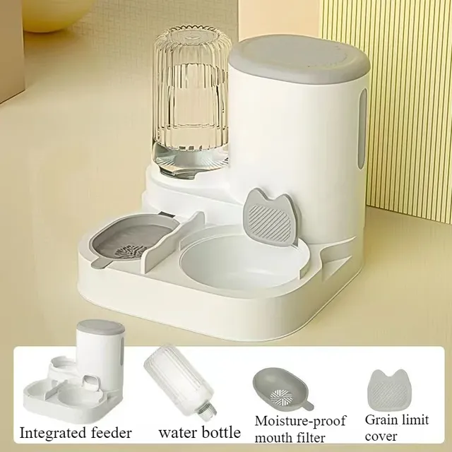Bol pour chat mangeoire automatique pour chats – vue 3