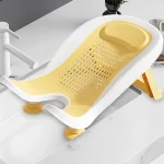 Baignoire pliante pour bébé de grande capacité, adaptée aux enfants assis ou s&rsquo;allonger, baignoire plus grande et plus large pour le bain