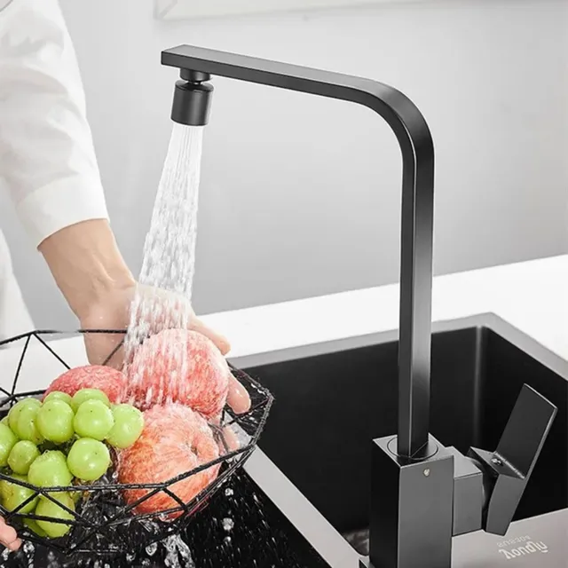 Robinet de cuisine aérateur noir Mode 360 ° 2 – vue 4