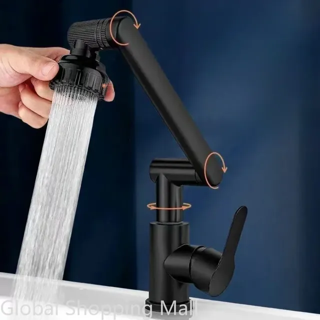Robinet de cuisine rotatif à grand angle – vue 2