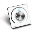 Bouton de panneau de gradateur monochrome, interrupteur de luminosité, contrôleur de gradation LED, ceinture de lumière de bande LED monochrome, DC 12V, 24V