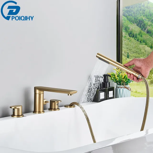 Ensemble de douche de bain à bec rotatif
