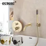 Mitigeur encastré mural baignoire double…
