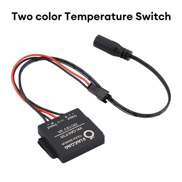 Capteur de commutateur tactile LED continu gradation… – vue 3