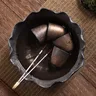 Bassin d'eau en céramique feuille de Lotus de Style… – vue 5