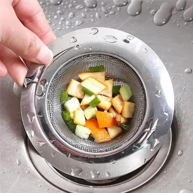 Filtre d'évier de cuisine en acier inoxydable – vue 2