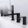 Mitigeur bain douche trois trous montage rebord finition… – vue 5