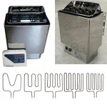 Unité de poêle de chauffage de sauna rapide Wskins, tube en acier inoxydable 152, 1000W, SCA, maison, hôtel, cuisine