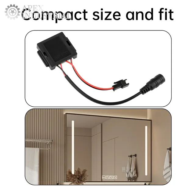 Interrupteur de miroir de salle de bains intelligent – vue 4