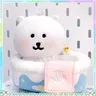 Mini baignoire ovale bleue peluches rondes rembourrées… – vue 2