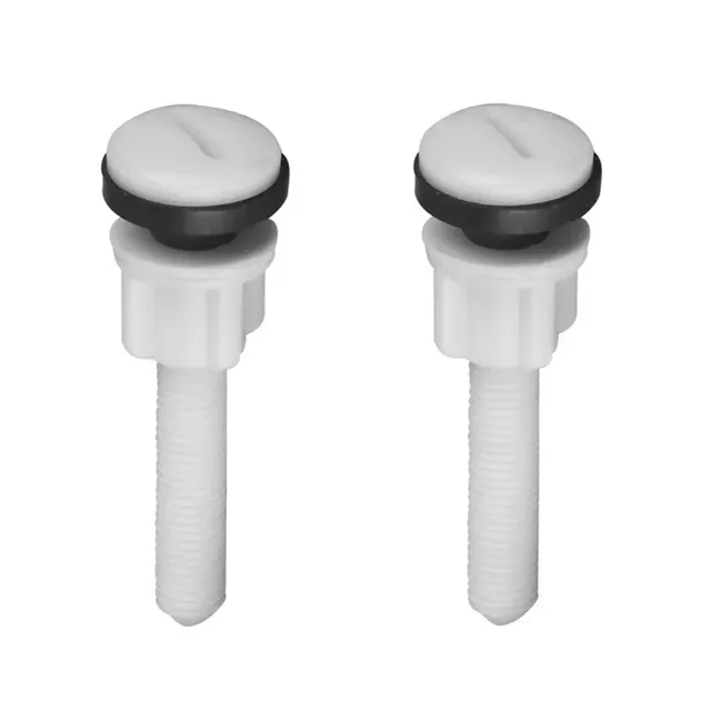 Boulon siège toilette universel plastique caoutchouc… – vue 3