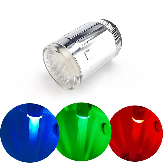 Buse de robinet d'eau LED