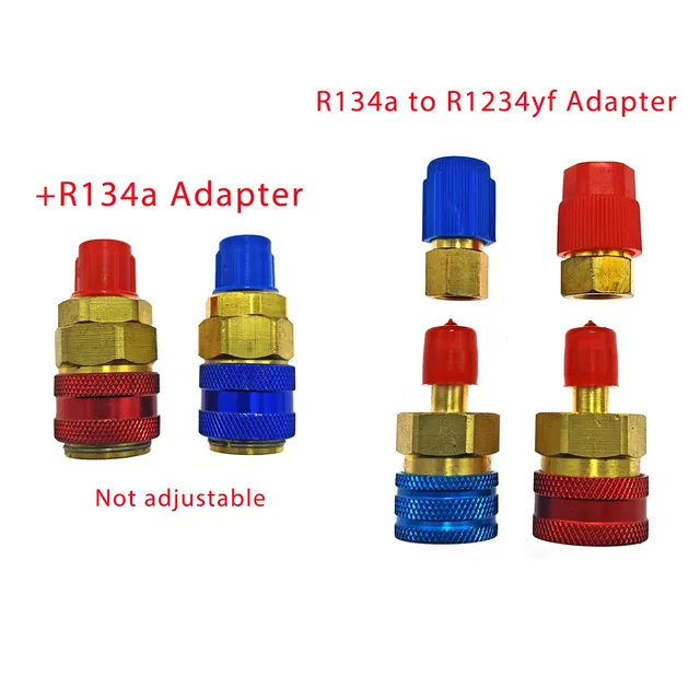 Adaptateur coupleur à raccord rapide pour R1234YF à R134A – vue 6