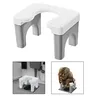 Tabouret toilette accroupi rehausseur plastique rigide… – vue 4