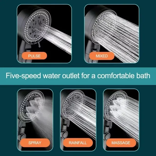 Pommeau de douche haute pression – vue 2