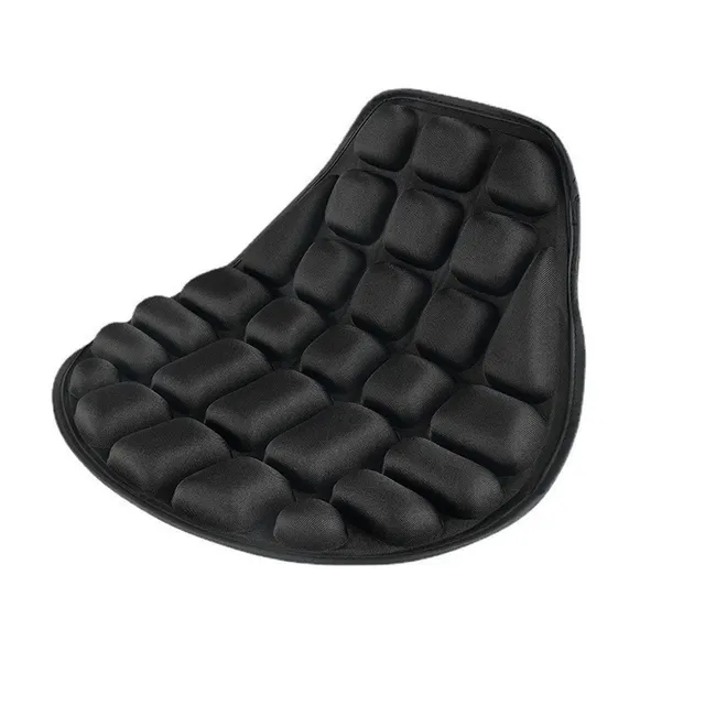 Coussin de siège de moto en mousse noire