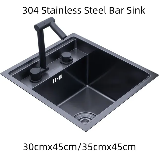 Évier de Bar en acier inoxydable 304