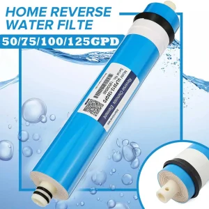 Maison cuisine osmose inverse RO Membrane remplacement système d&rsquo;eau filtre purificateur eau potable traitement 50/75/100/125GPD